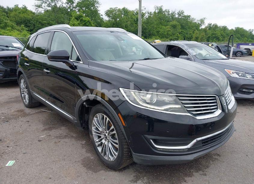 2017 Lincoln Mkx RESERVE (VIN 2LMPJ6LR5HBL38321) main photo