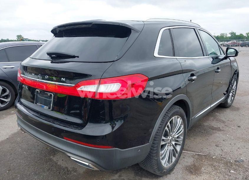 Photo 4 of 2017 Lincoln Mkx RESERVE (VIN 2LMPJ6LR5HBL38321)