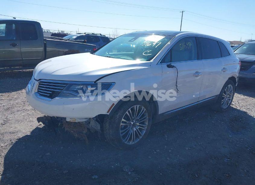 Photo 2 of 2016 Lincoln Mkx RESERVE (VIN 2LMPJ6LR7GBL58083)