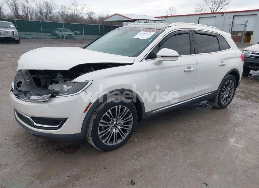 Photo 2 of 2016 Lincoln Mkx RESERVE (VIN 2LMPJ6LR8GBL54494)