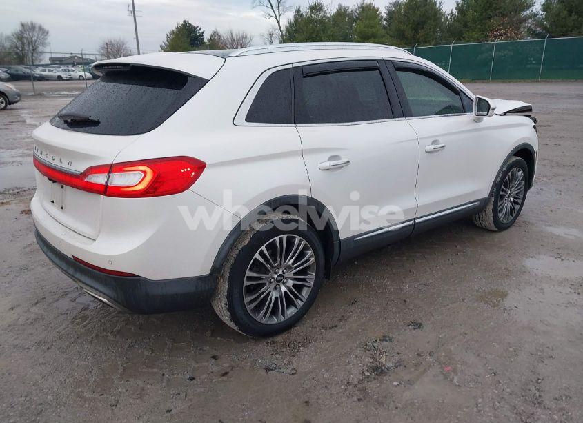 Photo 4 of 2016 Lincoln Mkx RESERVE (VIN 2LMPJ6LR8GBL54494)