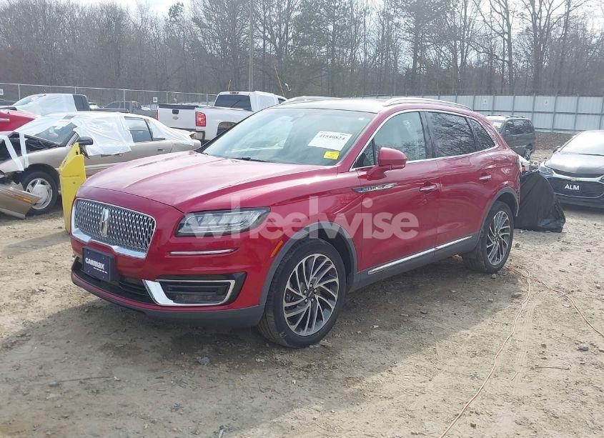 Photo 2 of 2020 Lincoln Nautilus RESERVE (VIN 2LMPJ8K94LBL08667)