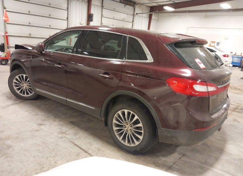Photo 3 of 2017 Lincoln Mkx SELECT (VIN 2LMPJ8KR2HBL19965)