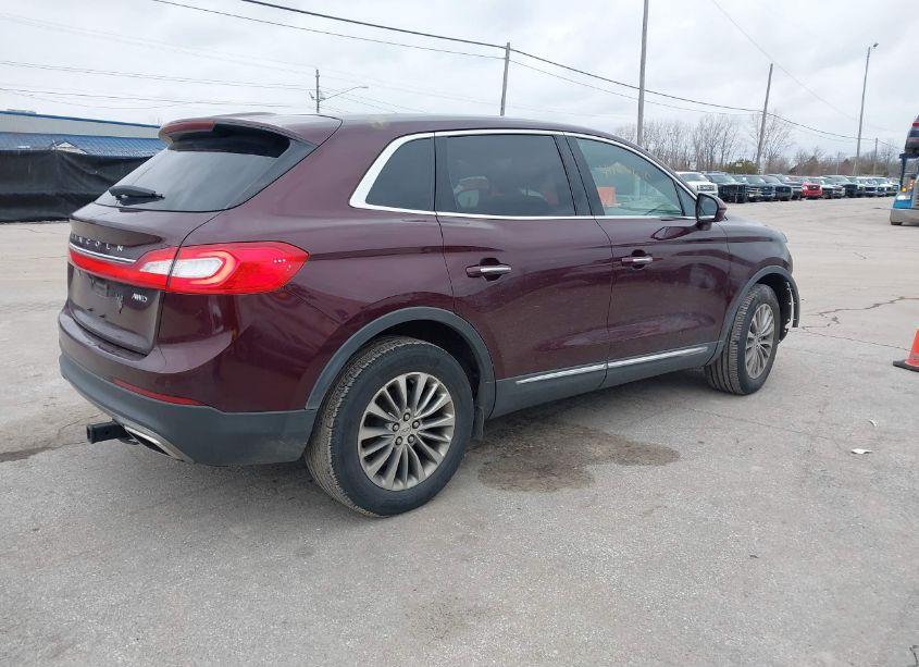 Photo 4 of 2017 Lincoln Mkx SELECT (VIN 2LMPJ8KR8HBL53425)