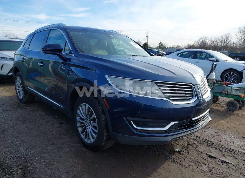 2017 Lincoln Mkx SELECT (VIN 2LMPJ8KR9HBL25391) main photo