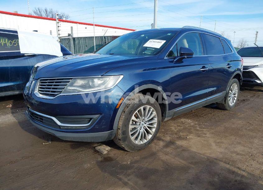 Photo 2 of 2017 Lincoln Mkx SELECT (VIN 2LMPJ8KR9HBL25391)