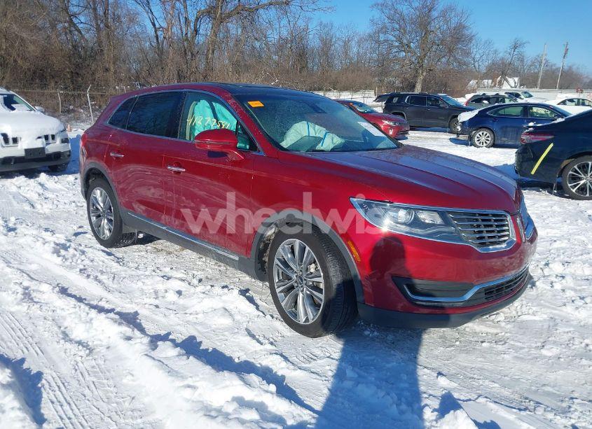 2017 Lincoln Mkx RESERVE (VIN 2LMPJ8LP8HBL25430) main photo