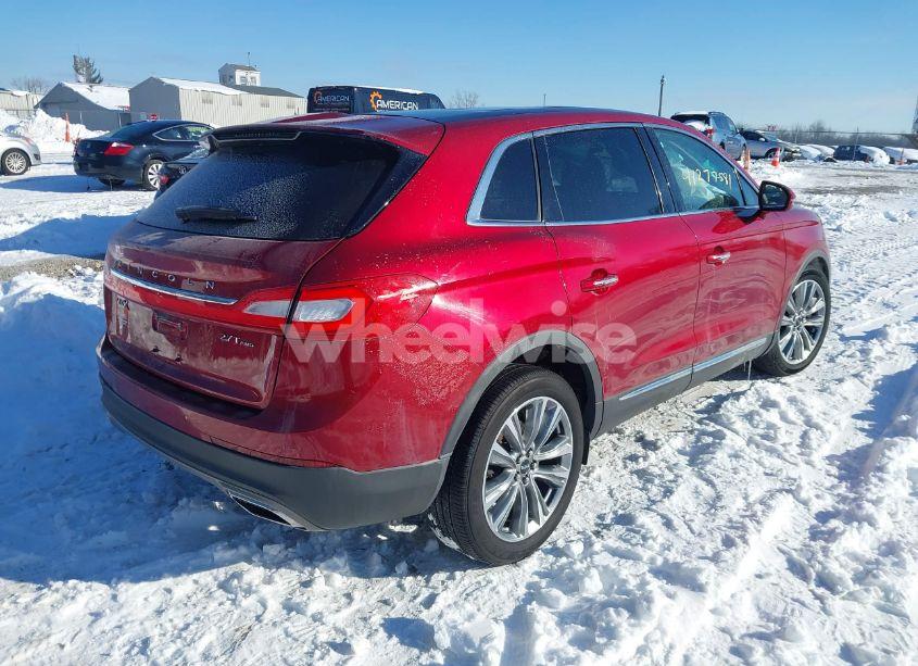 Photo 4 of 2017 Lincoln Mkx RESERVE (VIN 2LMPJ8LP8HBL25430)