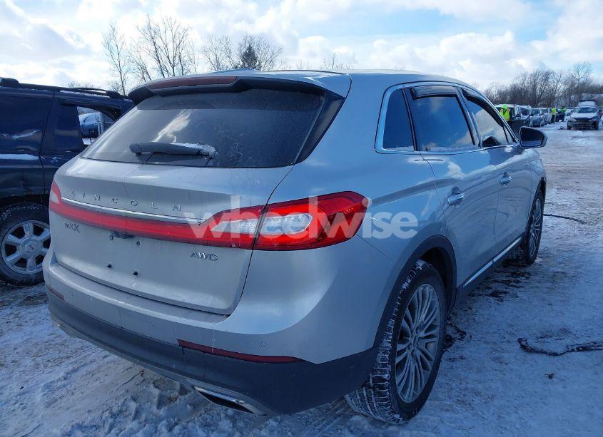 Photo 4 of 2017 Lincoln Mkx RESERVE (VIN 2LMPJ8LR0HBL14164)