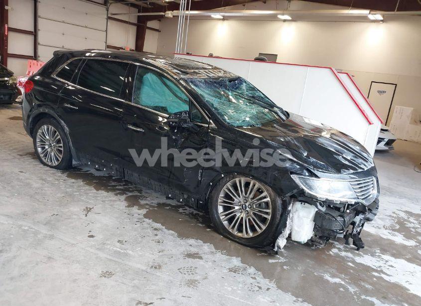 2017 Lincoln Mkx RESERVE (VIN 2LMPJ8LR0HBL41039) main photo