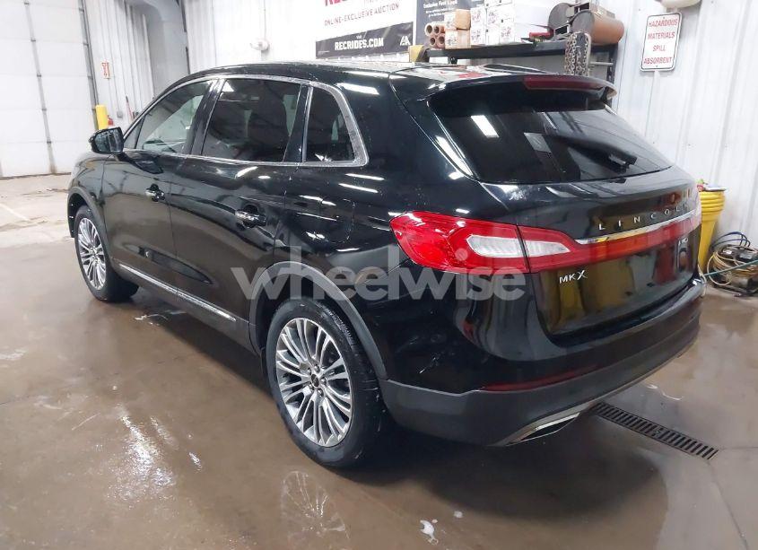 Photo 3 of 2017 Lincoln Mkx RESERVE (VIN 2LMPJ8LR1HBL29109)