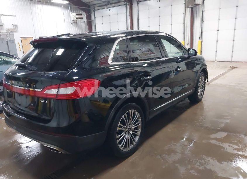 Photo 4 of 2017 Lincoln Mkx RESERVE (VIN 2LMPJ8LR1HBL29109)