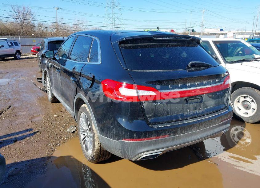 Photo 3 of 2017 Lincoln Mkx RESERVE (VIN 2LMPJ8LR5HBL31476)