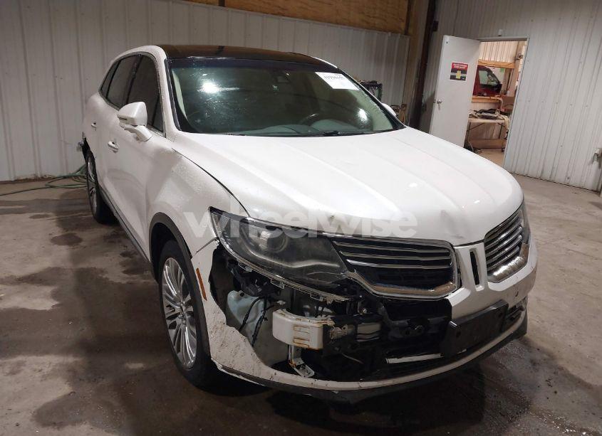 2017 Lincoln Mkx RESERVE (VIN 2LMPJ8LR6HBL18719) main photo