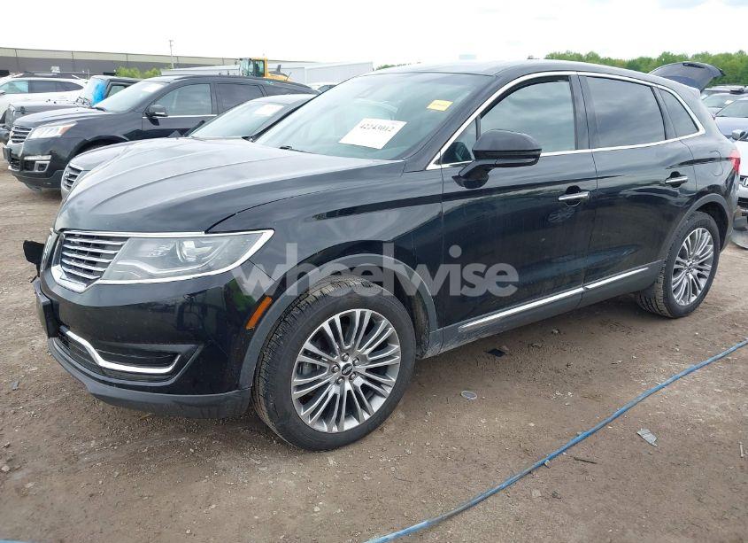 Photo 2 of 2017 Lincoln Mkx RESERVE (VIN 2LMPJ8LR8HBL51883)
