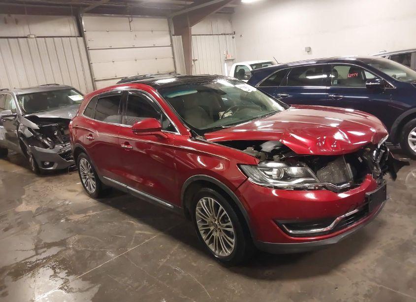 2017 Lincoln Mkx RESERVE (VIN 2LMPJ8LR9HBL34333) main photo