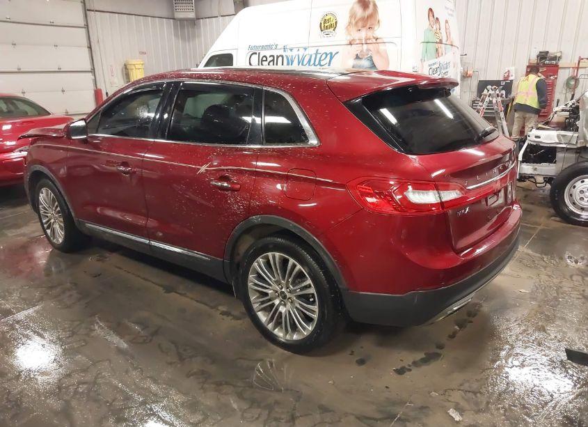 Photo 3 of 2017 Lincoln Mkx RESERVE (VIN 2LMPJ8LR9HBL34333)