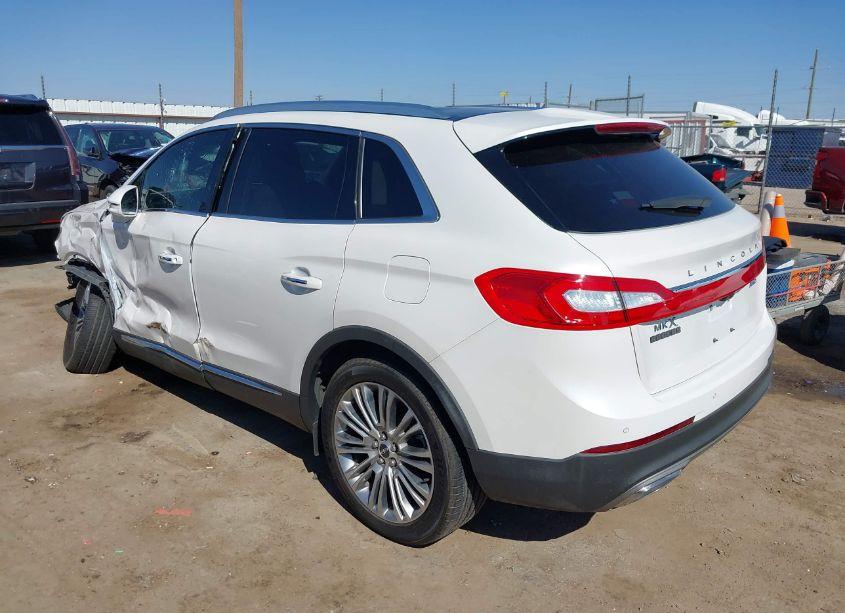 Photo 3 of 2017 Lincoln Mkx RESERVE (VIN 2LMPJ8LR9HBL51312)