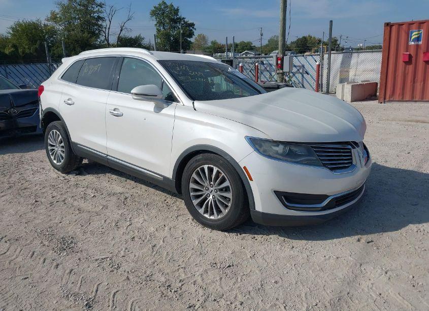 2016 Lincoln Mkx SELECT (VIN 2LMTJ6KR5GBL31867) main photo