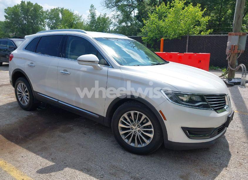 2016 Lincoln Mkx SELECT (VIN 2LMTJ6KR5GBL59698) main photo