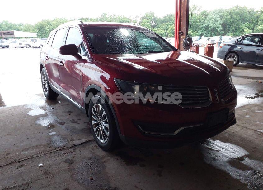 2016 Lincoln Mkx SELECT (VIN 2LMTJ6KR7GBL53983) main photo