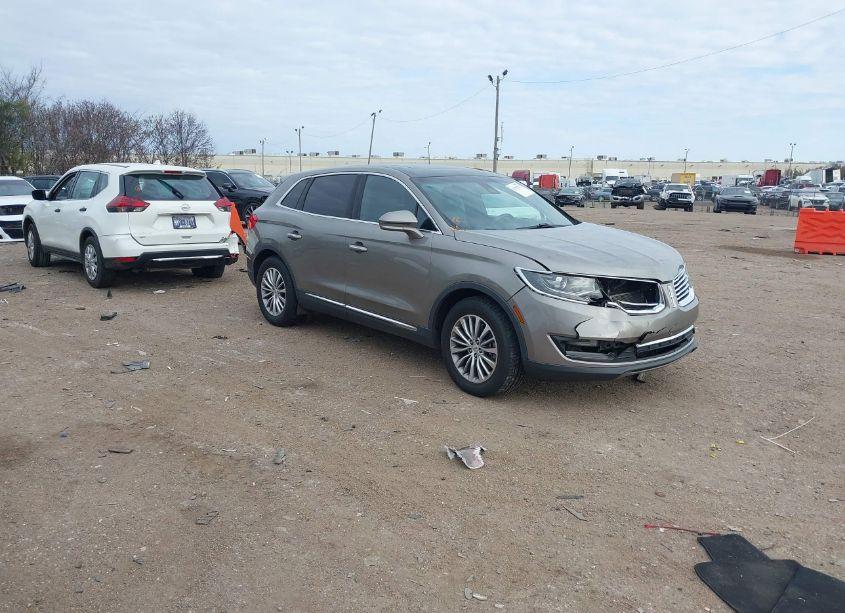 2016 Lincoln Mkx SELECT (VIN 2LMTJ6KRXGBL69840) main photo