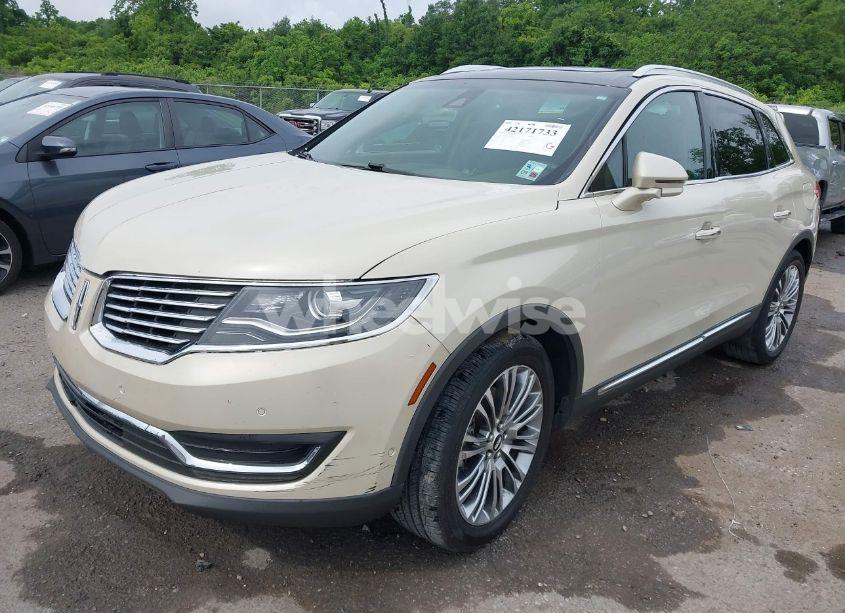 Photo 2 of 2016 Lincoln Mkx RESERVE (VIN 2LMTJ6LP0GBL53367)