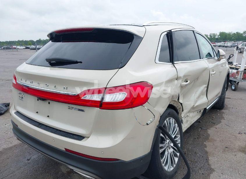 Photo 4 of 2016 Lincoln Mkx RESERVE (VIN 2LMTJ6LP0GBL53367)