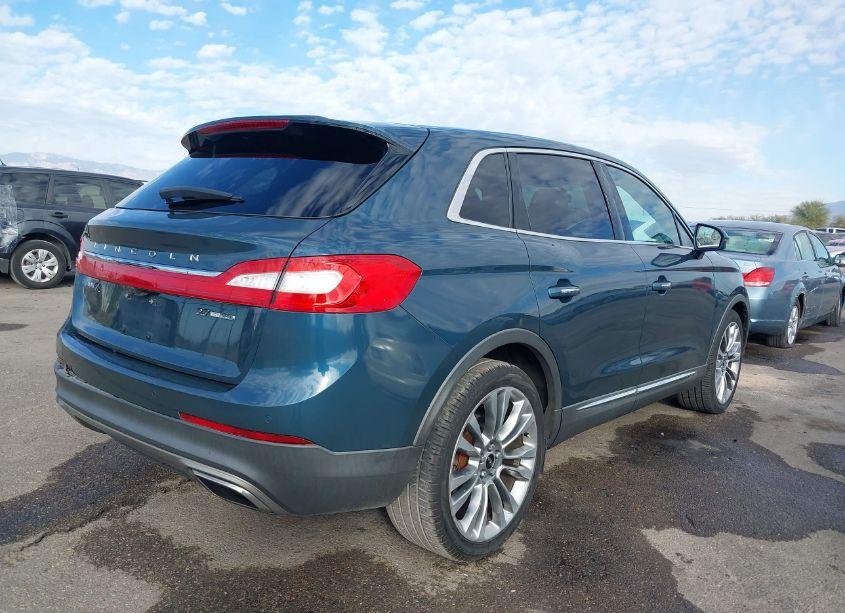 Photo 4 of 2016 Lincoln Mkx RESERVE (VIN 2LMTJ6LP1GBL40580)