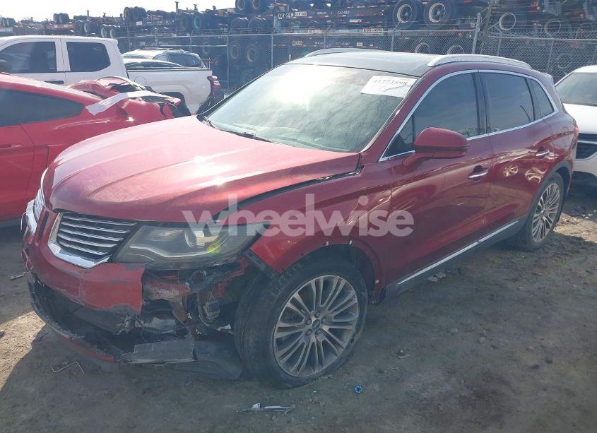 Photo 2 of 2016 Lincoln Mkx RESERVE (VIN 2LMTJ6LP5GBL67782)