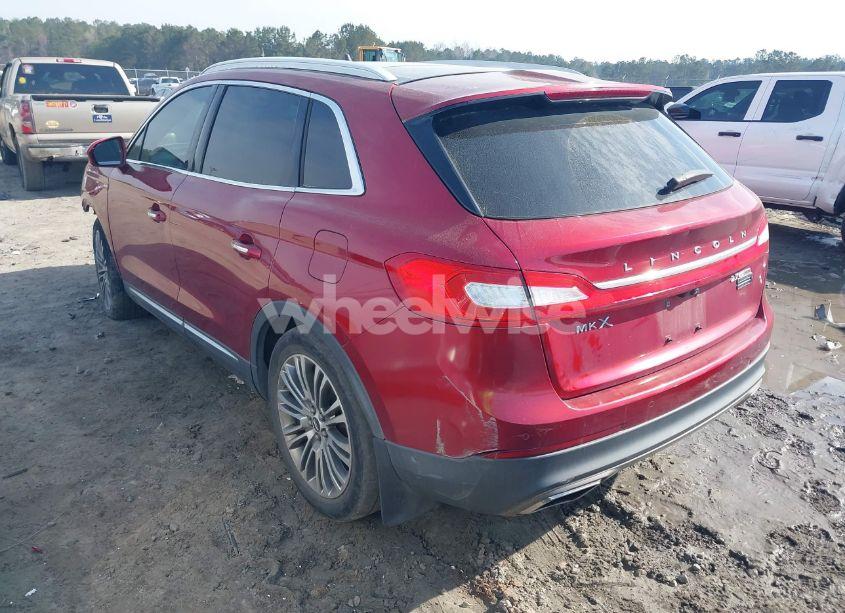 Photo 3 of 2016 Lincoln Mkx RESERVE (VIN 2LMTJ6LP5GBL67782)