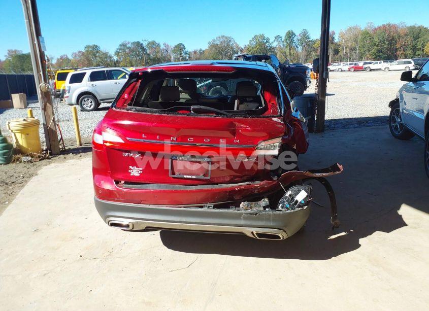 Photo 16 of 2016 Lincoln Mkx RESERVE (VIN 2LMTJ6LP7GBL34993)