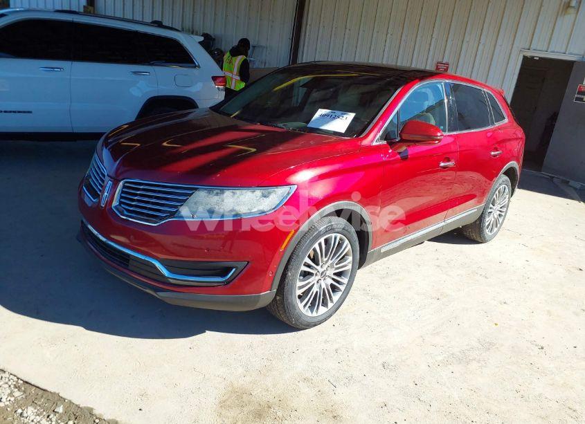 Photo 2 of 2016 Lincoln Mkx RESERVE (VIN 2LMTJ6LP7GBL34993)