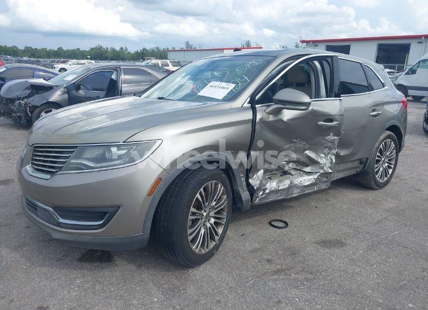 Photo 2 of 2016 Lincoln Mkx RESERVE (VIN 2LMTJ6LR0GBL46081)