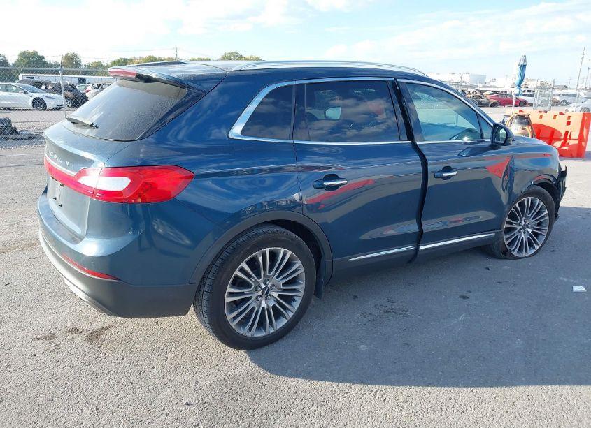 Photo 4 of 2016 Lincoln Mkx RESERVE (VIN 2LMTJ6LR2GBL76456)