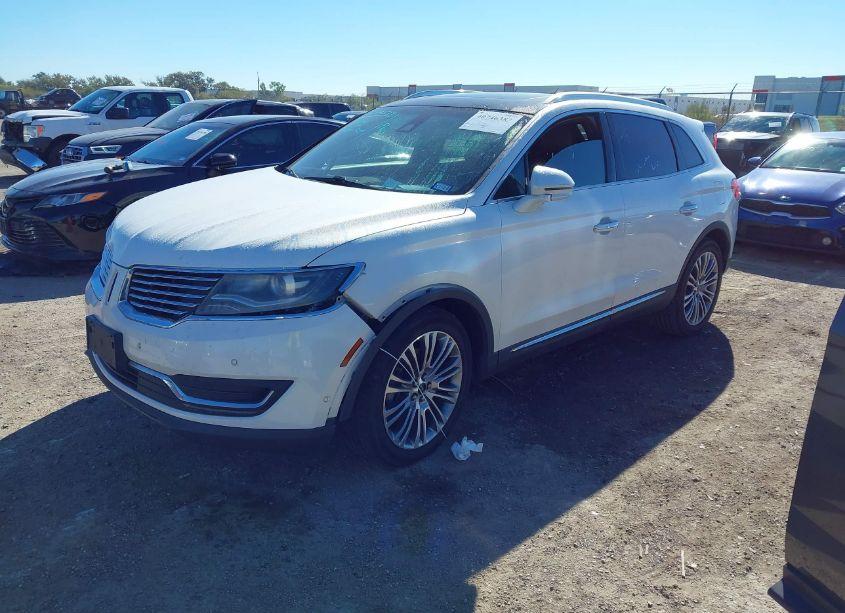 Photo 2 of 2016 Lincoln Mkx RESERVE (VIN 2LMTJ6LR3GBL67894)