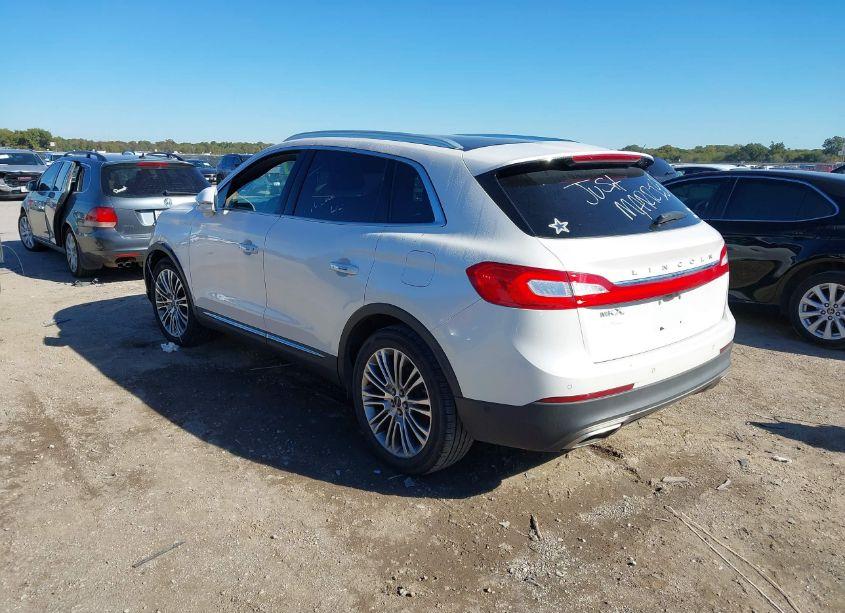 Photo 3 of 2016 Lincoln Mkx RESERVE (VIN 2LMTJ6LR3GBL67894)