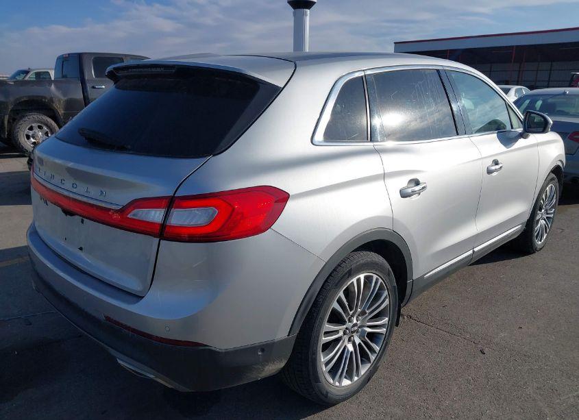 Photo 4 of 2016 Lincoln Mkx RESERVE (VIN 2LMTJ6LR5GBL24674)