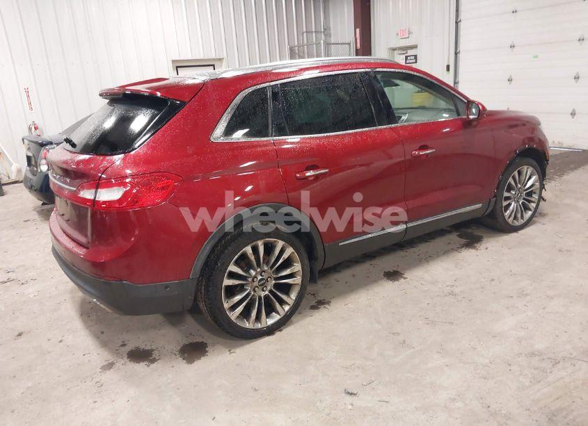 Photo 4 of 2016 Lincoln Mkx RESERVE (VIN 2LMTJ6LR5GBL41801)