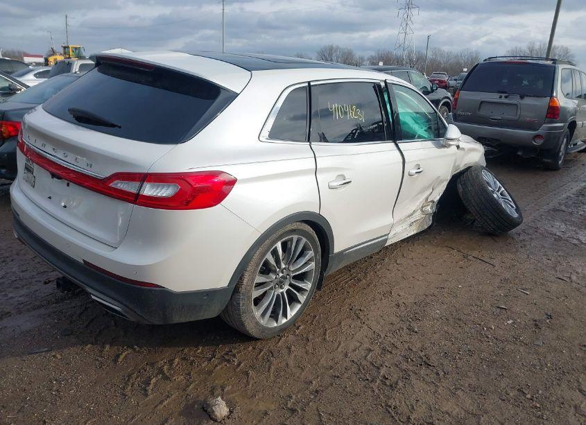 Photo 4 of 2016 Lincoln Mkx RESERVE (VIN 2LMTJ6LR8GBL22448)