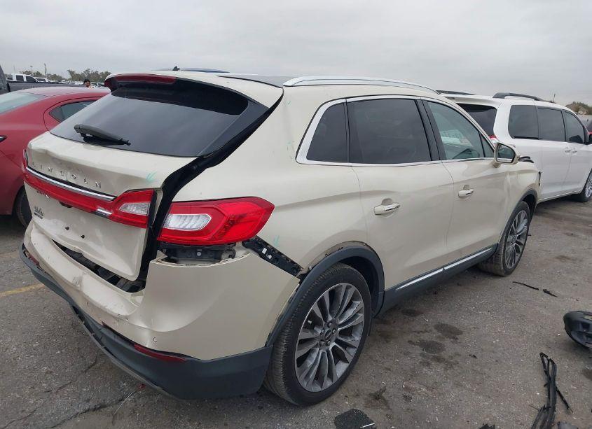 Photo 4 of 2016 Lincoln Mkx RESERVE (VIN 2LMTJ6LR9GBL52719)