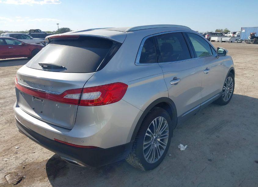 Photo 4 of 2016 Lincoln Mkx RESERVE (VIN 2LMTJ6LRXGBL30406)