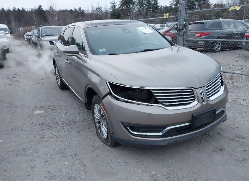 2016 Lincoln Mkx SELECT (VIN 2LMTJ8KP6GBL58912) main photo