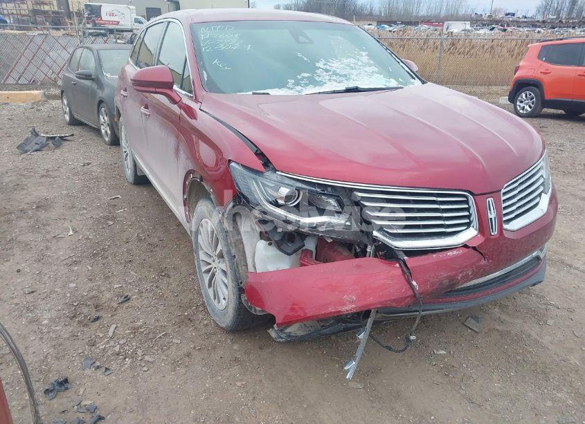 2016 Lincoln Mkx SELECT (VIN 2LMTJ8KR5GBL67733) main photo