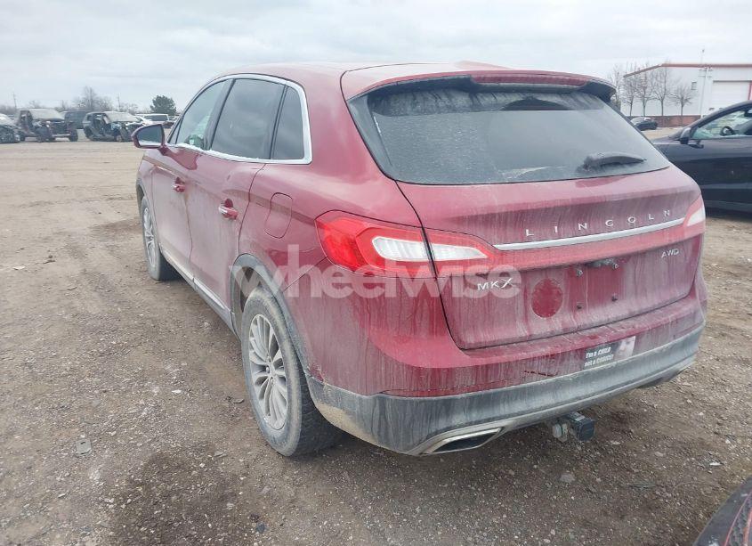 Photo 3 of 2016 Lincoln Mkx SELECT (VIN 2LMTJ8KR5GBL67733)