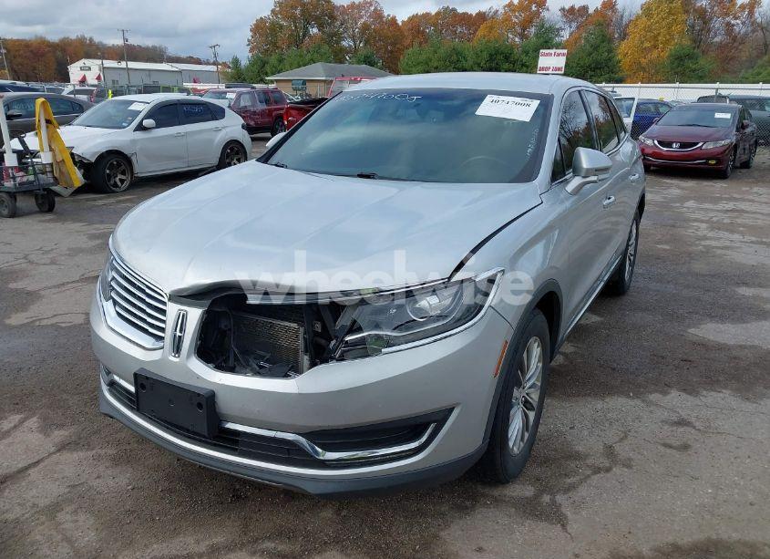 Photo 2 of 2016 Lincoln Mkx SELECT (VIN 2LMTJ8KR8GBL25590)
