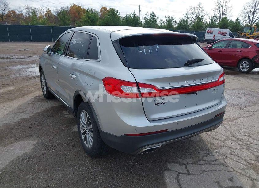Photo 3 of 2016 Lincoln Mkx SELECT (VIN 2LMTJ8KR8GBL25590)
