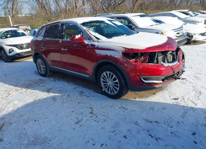 2016 Lincoln Mkx SELECT (VIN 2LMTJ8KR9GBL25582) main photo
