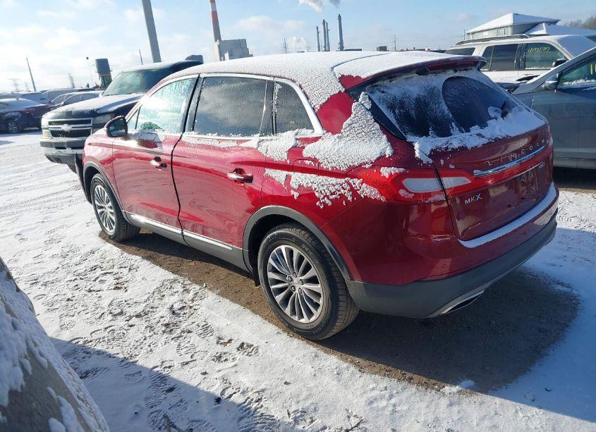 Photo 3 of 2016 Lincoln Mkx SELECT (VIN 2LMTJ8KR9GBL25582)