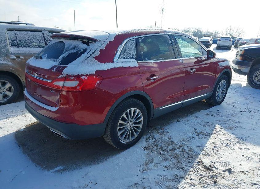 Photo 4 of 2016 Lincoln Mkx SELECT (VIN 2LMTJ8KR9GBL25582)